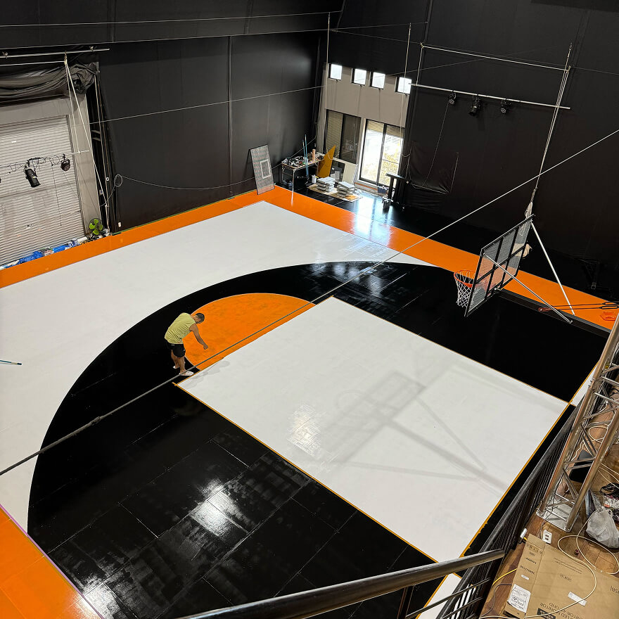 室内用木材コートの実例